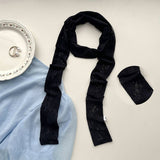 LACE LONG SCARF ELEGANT NECK HAIR TIE FOR WOMEN_CWASC1980