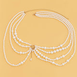 IMITATION PEARL HOLLOW TASSEL BODY CHAIN_CWAJE1128