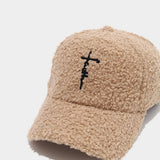Women Warm Sherpa Fleece Winter Baseball Cap Hat_Cwah04770