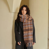 HIGH QUALITY WOOL BLEND PLAID SCARF FOR WOMEN_CWASC2379
