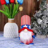 AMERICAN FLAG INDEPENDENCE DAY DOLL FIGURINE_CWMM2914