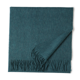 Unisex Wool Scarf Soft Solid Color With Tassels_Cwasc2707