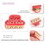 ACETATE DIAMOND MINI HAIR CLIP HAIR ACCESSORIES_CWAHA4241