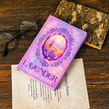 PURPLE LAVENDER FLOWER PORTABLE NOTEBOOK_CWMM1859