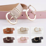 RING HOLE PIN BUCKLE DECORATIVE AMERICAN BELT_CWASC0582