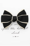 BOW DECOR FRENCH BUTTERFLY HAIR CLIP_CWAHA0163