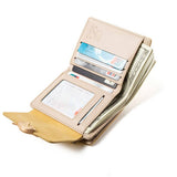 SMALL FRESH LEAF BUCKLE WALLET_CWAB2323