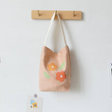 CANVAS TOTE FOR DRINKS PHONE SUMMER STYLE_CWAB5604