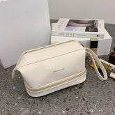 DOUBLE LAYER LARGE CAPACITY HIGH END COSMETIC BAG_CWAB4479