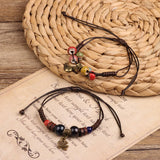 ETHNIC RETRO WOODEN BEADS ANCIENT STYLE BRACELET_CWAJE3971