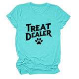 STYLISH CREW NECK SHORT SLEEVE TEE FOR WOMEN_CWDSD8365