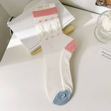 BREATHABLE THIN CARTOON PERSONALIT SOCKS BOAT SOCKS_CWMS0532