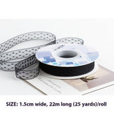 COLORFUL POLKA DOT LACE RIBBON DIY ACCESSORIES_CWMM5747