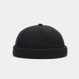 Cwah3167_Outdoor All-Match Round Top Knitted Beret