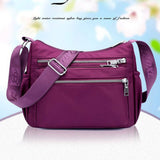 NYLON OXFORD CANVAS SHOULDER CROSSBODY BAG_CWASC1756