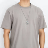 PERSONALIZED HIP HOP PIRATE SKULL PENDANT NECKLACE_CWAJE0971