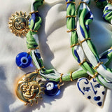 Trendy Scarf Chain Necklace With Sun Moon & Heart_Cwaje05662