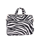 Zebra Print Laptop Bag Tablet Case_Cwab3322