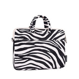 Zebra Print Laptop Bag Tablet Case_Cwab3322