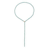 SIMPLE AND FASHIONABLE TASSEL Y CHAIN NECKLACE_CWMM3147