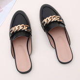 FLAT BOTTOM MULES WITHOUT HEEL_CWSHF0035