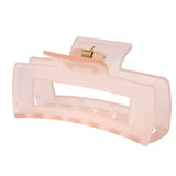 4 1 INCH MATTE PS PLASTIC HAIR CLAW CLIP WHOLESAL_CWAHA0091