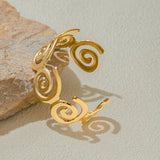 ELEGANT HOLLOW OPEN CUFF BRACELET FOR WOMEN_CWAJE4827