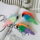 PARROT BIRD ACETATE HAIR CLAW CUTE SUMMER CLIP_CWAHA2149