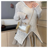 CELEBRITY EVENING BAG DIAMOND CHAIN CLUTCH_CWAB3255