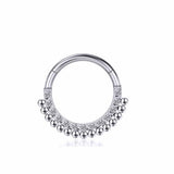 Zircon Closed Nose Ring Piercing Jewelry_Cwmm9537