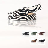 CLASSIC SIMPLE LEOPARD ZEBRA THIN BELTS_CWABE0398
