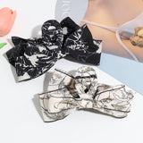 HOT SALE RETRO FLORAL BOW CLIP_CWAHA2297