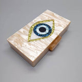 New Acrylic Eye Clutch Wedding Evening Chain Bag_Cwab5898