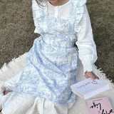 Waterproof And Oil-Resistant Blue Ink Apron_Cwmm5806