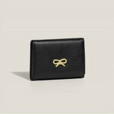 Cute Bow Short Wallet Foldable Card Holder_Cwab06207