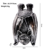 REALISTIC HANGING BAT VAMPIRE RESIN DECOR_CWMM9892
