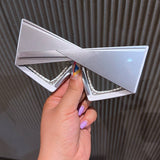 LARGE FRAME CAT EYE DIAMOND SUNGLASSES_CWASG0829