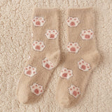 CUTE WARM SEASON LINT FREE FLOOR SOCKS_CWMS0797