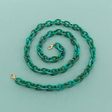 47 OVAL 0 67 0 98 ACRYLIC CHAIN BAG STRAP_CWMM5099