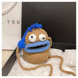 CUTE AND FUNNY SHOULDER CROSSBODY BAG_CWAB2401