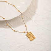 CLASSIC EVIL EYE ZIRCON PENDANT STAINLESS STEEL_CWMM8885