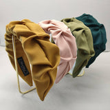 SIMPLE AND FRESH PLEATED HEADBAND_CWAHA2593