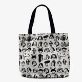 RETRO CUTE WORK AND TRAVEL STUDENT CLOTH BAG_CWAB2182