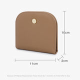Half Round Mini Cute And Compact Wallet_Cwab1655