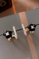 BEADS DECKED FLOWER EARRINGS_CWAJE0304