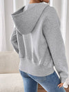 Cwohol0787_Solid Color Thickened Hooded Sweatshirt