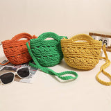 CROSSBODY HOLLOW COTTON WOVEN BAG BEACH BAG_CWAB1860