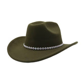 Western Ethnic Wool Fedora Hat New Arrival_Cwah04471