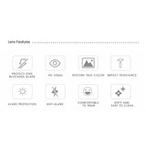 LARGE LENS AVIATOR SUNGLASSES UNISEX_CWASG0285