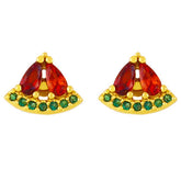 FRUIT STUDDED DIAMOND EARRINGS_CWAJE1042